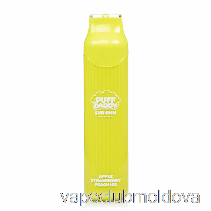 Kit Vape Pod Puff Daddy 6000 De Unică Folosință Mere Căpșuni Piersici Gheață